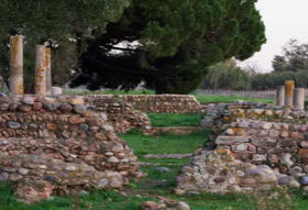 Ruines de la cité romaine de Mariana, sur la commune de Lucciana en Corse ©MadoZiruddu 