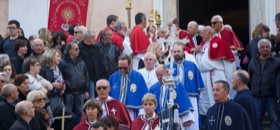 Cérémonie religieuse à l'occasion de la Saint Joseph, patron que les habitants de Bastia en Corse se sont choisis et honorent le 19 mars chaque année ©MadoZiruddu 
