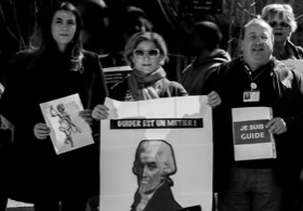 Guider est un métier et les guides de Corse Guides Interprètes Tourisme sont mobilisées pour la défense de leur profession