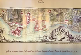 plan terrier Bastia. Corse - 1772