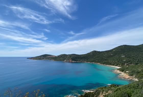 Golfe de Sagone - Baie de Menasina en Corse