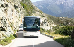 autocars Beaux Voyages dans le Cap Corse