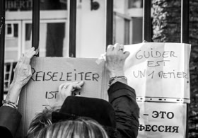 Guider est un métier et les guides de Corse Guides Interprètes Tourisme sont mobilisées pour la défense de leur profession