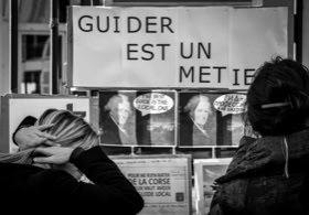 Guider est un métier et les guides de Corse Guides Interprètes Tourisme sont mobilisées pour la défense de leur profession