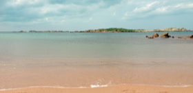 plage de la Tonnara, commune de Bonifacio en Corse