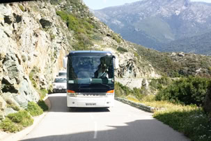 autocars Beaux Voyages dans le Cap Corse